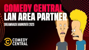 Comedy Central to bring the laughs as a Supporting Partner of DreamHack Hannover 2023!