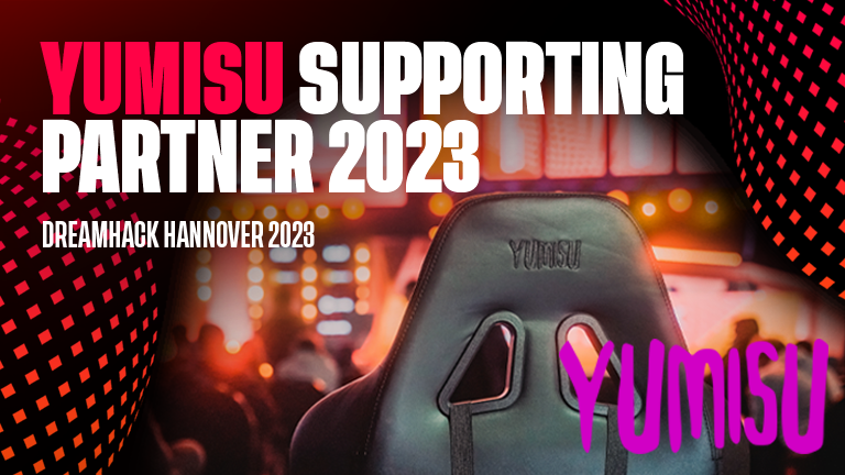 Yumisu joins the fray as an official Supporting Partner of DreamHack Hannover 2023!
